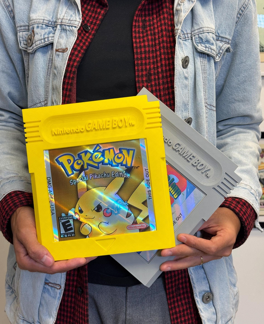 Giant Pokemon Yellow Gameboy Wall Decor - Ideal for Nostalgic Gamers