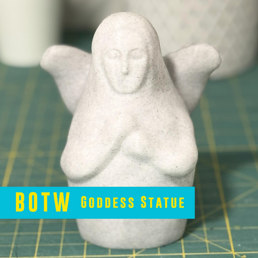 Zelda BOTW Goddess Statue | Breath of the Wild Inspired Shrine | 3D Printed Collectible